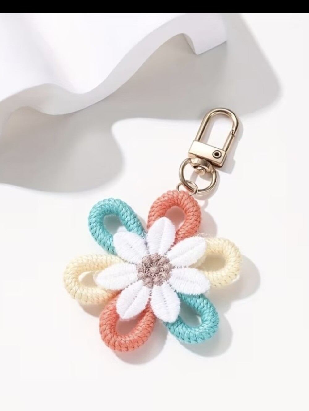Flower Bag Charm/ Keychain NEW